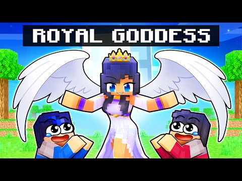 Playing as a ROYAL GODDESS in Minecraft!
