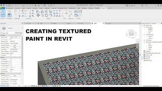Creating Textured paint in Revit