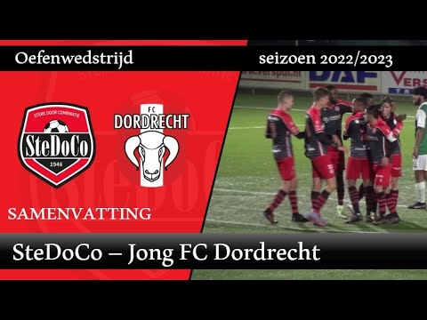 Samenvatting SteDoCo - Jong FC Dordrecht (11/10/22, oefenwedstrijd)