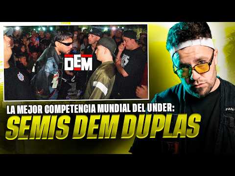 EL MENOR Y ENMA ARROLLAN LAS SEMIFINALES DE LA DEM CHILE *LAS DUPLAS GALÁCTICAS* Reacción