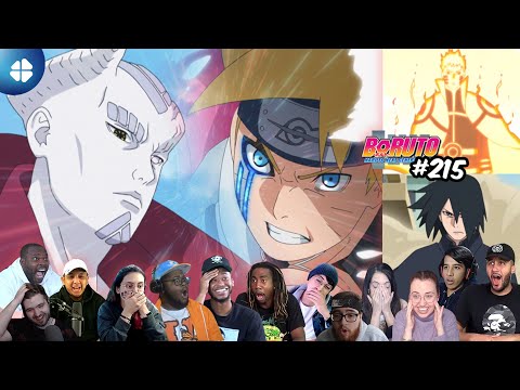 Isshiki Otsutsuki ARRIVES IN KONOHA 🔥😱 Reaction Mashup | Boruto 215 🇯🇵 [ボルト -- 海外の反応]