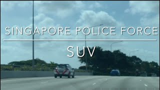 On the Road - Singapore Police Force (SPF) SUV!