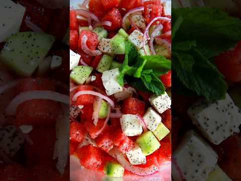 This is the best watermelon feta salad you will ever make!