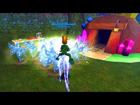 Wizard101: GOING FOR SPELL PROOF! - 16 Jewel Plant Elder Harvest