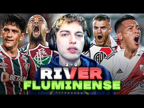 DAVOO XENEIZE REACCIONA A LA VICTORIA DE RIVER VS. FLUMINENSE - COPA LIBERTADORES 2023