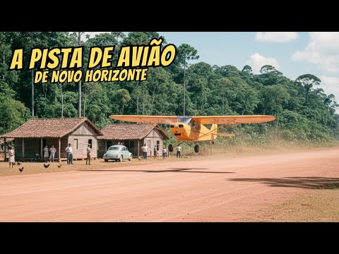 A PISTA de AVIÃO de Novo Horizonte do Norte-MT