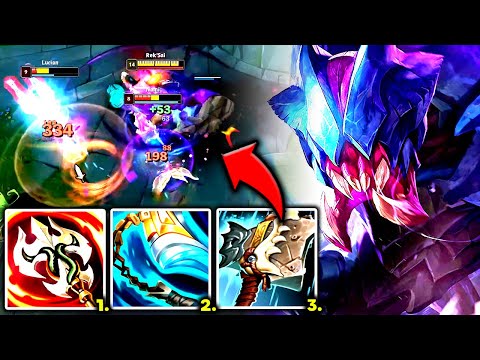 REKSAI TOP IS LITERALLY MORE BROKEN THAN EVER (NEW META) - S13 Reksai TOP Gameplay Guide