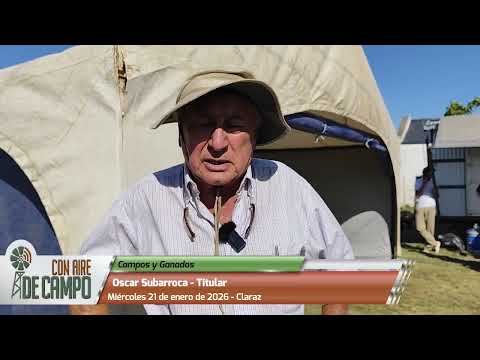 Oscar Subarroca - Remate de Campos y Ganados .- 21/01/2026 - Claraz
