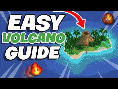 How to beat the VOLCANO DUNGEON in 7 simple steps in Stardew Valley!