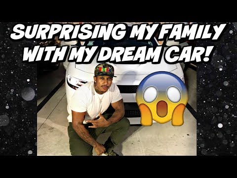 SURPRISING MY FAMILY WITH MY BRAND NEW 2018 DREAM CAR!!! I CANT BELIEVE IT! (EMOTIONAL) Video
