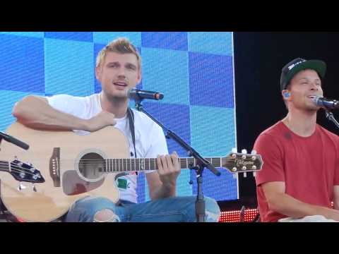 Backstreet Boys - Back to Your Heart - Soundcheck - Tuscaloosa (with Gary Baker) 8/27/13