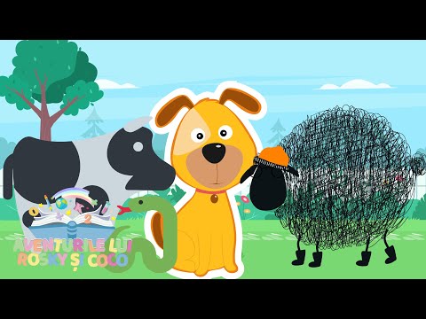 Rosky si Coco - Old McDonald had a farm 🐶🐿🦆  Kids Animals Songs (16 MIN) Songs about animals