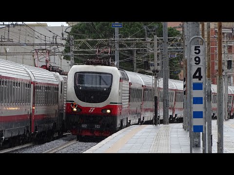 E402B.103 nella nuova livrea “FRECCIABIANCA”: Eurostar da Venezia S.L. a Lecce e viceversa!