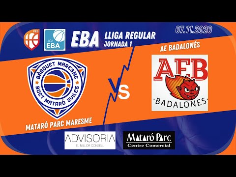 EBA | J1 | Mataró Parc Maresme vs AE Badalonès (63-76)