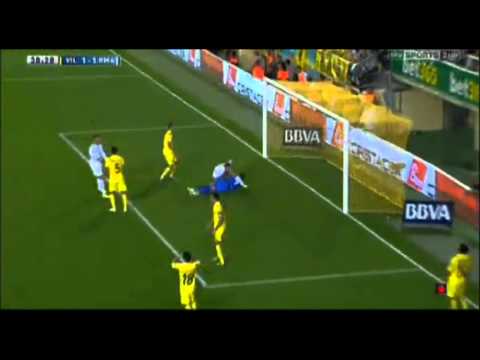 Gareth Bale scores his first goal for Real Madrid