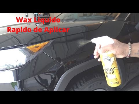 Como Usar el Blazin Banana Spray Wax de Chemical Guys