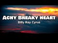 Achy Breaky Heart - Billy Ray Cyrus (Lyrics)