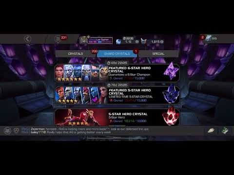 5* star crystal opening