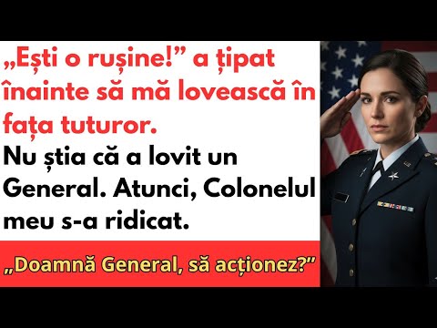 Tatăl meu mi-a dat o PALMĂ la petrecere. NU ȘTIA că tocmai a agresat un GENERAL