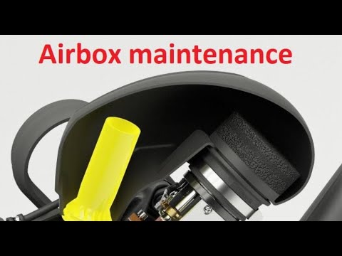 Vittorazi Moster Plus 185 airbox maintenance. Paramotor engine maintenance series.