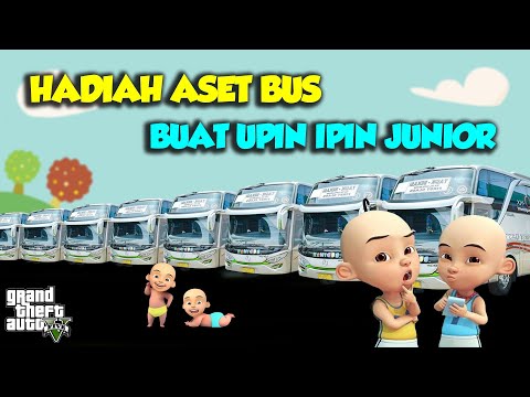 Upin Ipin Junior Jadi Sultan BUS, Sultan Ipin Kasih Semua BUS - GTA V Upin Ipin Episode Terbaru 533