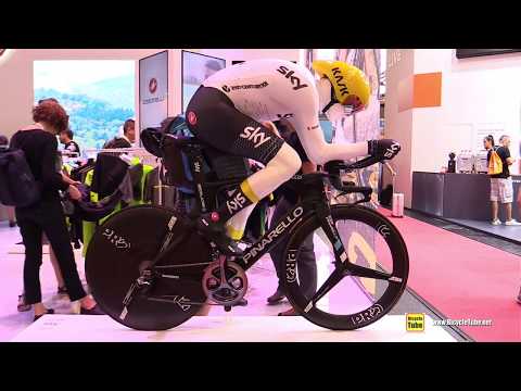 2018 Pinarello Bolide TT Team Sky Time Trial Bike - Walkaround - 2017 Eurobike