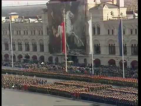 Russian Anthem - 9th May 1996 Victory Day Parade