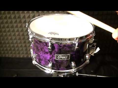 Gonzo's Drum Snare 14x8 Dark Purple (test rullante)