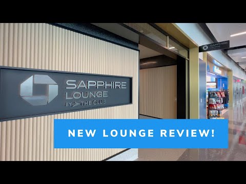 Conhecendo o NOVO Chase Sapphire Lounge no Aeroporto de Boston!