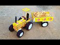 How To Make Matchbox Tractor At Home