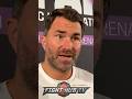 Eddie Hearn REACTS to Alycia Baumgardner POSITIVE TEST; “HOPE SHE’S INNOCENT”!