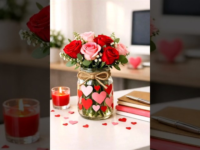 Vídeo relacionado con Genérico Decoración de Mesa para San Valentín Banderines de Poliéster en Forma de Corazón Rojo, Adecuado para Picnic al Aire Libre y Decoración de Buffet