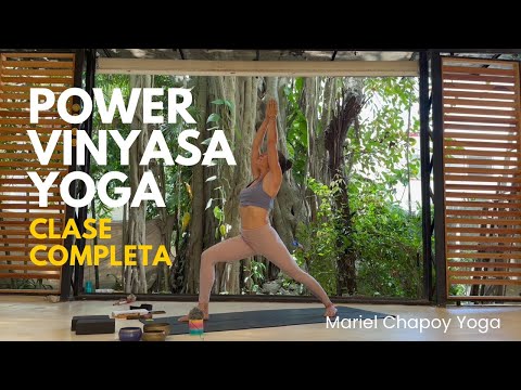 Clase Completa de Power Vinyasa Yoga - Yoga dinámico con Mariel Chapoy (75 min)