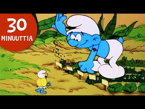 30 minuuttia Smurffeja • Pattismurffi 💪 • Smurffit