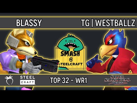 SteelCraft GG - Blassy (Fox) VS TG | Westballz (Falco) - SSBM - Top 32 (Winners Round 1)