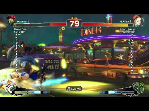 GamerBee [Akuma] vs bosco leung [Cammy] SSF4 Japanese Online Ranked Matches - TRUE-HD
