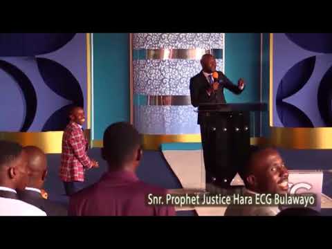 Snr Prophet Justice Hara at ECG_Bulawayo Zimbabwe #GameChanger