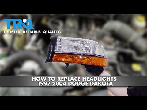 How To Replace Headlights 1997-2004 Dodge Dakota