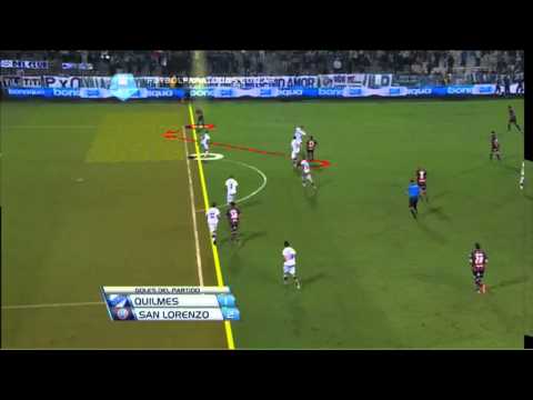 Los goles de Quilmes - San Lorenzo bajo la lupa