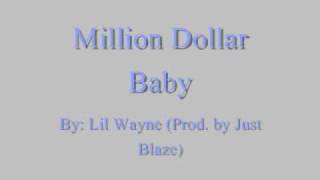 Lil Wayne -- Million Dollar Baby