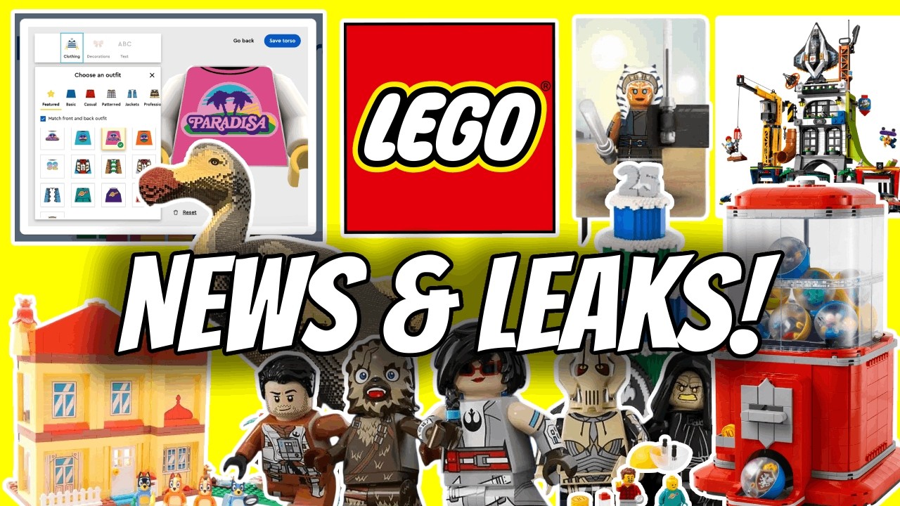 LEGO NEWS & LEAKS! CANCELED Bionicle game, Minifigure Vending Machine, Bricklink disaster, and MORE!