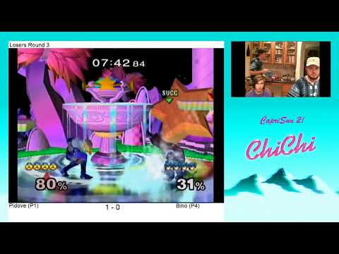 ChiChi's CapriSun 2 - Pidove (Sheik) Vs. Bino (P4) - LR3