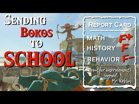 Sending Bokoblins to School | The Legend of Zelda: Breath of the Wild