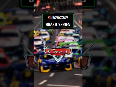 NASCAR BRASIL X CARROS #nascar #nascarbrasil #cars #mcqueen #curvelo