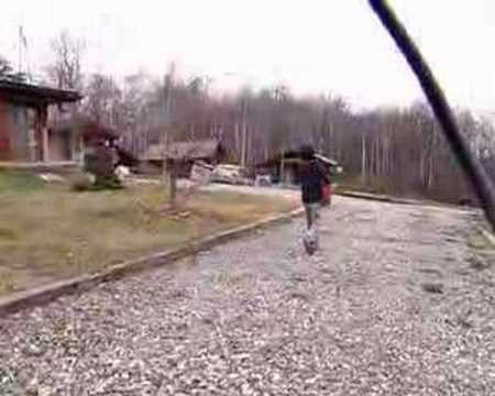 Angela at the kennel