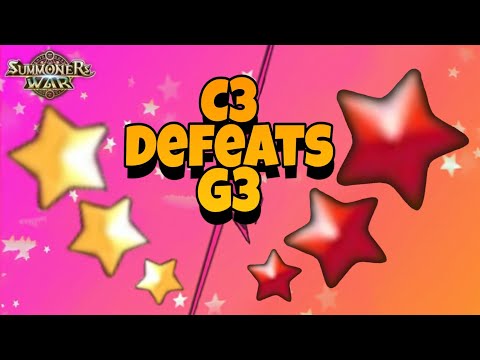 Summoners War | If C3's defeats G3's! [Merry Christmas Y'all]