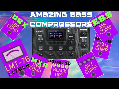 Are Digital Bass Compressors Any Good?  Let's Find Out w/ B6 Multi-Effects@ZoomSoundLab@tcelectronic