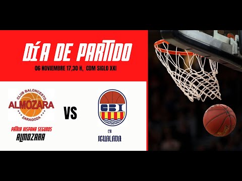 6ª Jornada Liga EBA  C2 Patria Hispana Seguros Almozara - Club Basquet Igualada