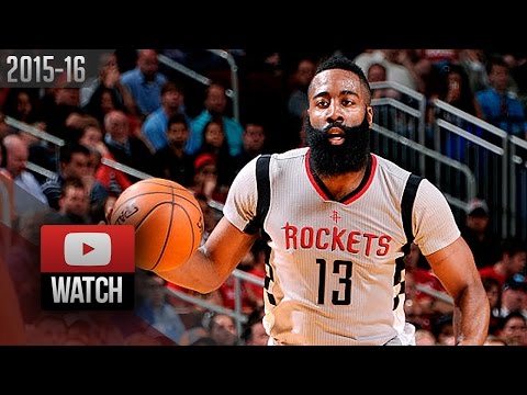 James Harden Full Highlights vs Thunder (2016.04.03) - 41 Pts, 9 Ast, The BEARD!