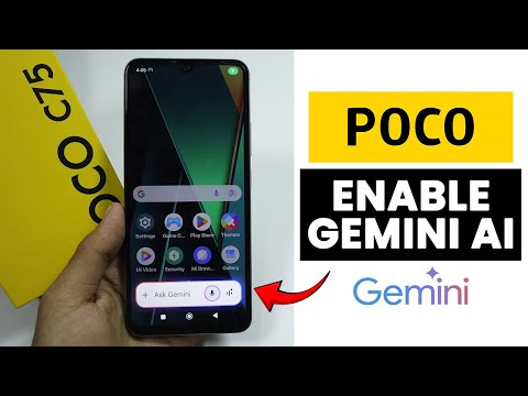 How to Enable Google Gemini AI in Poco Phone - Activate Gemini
